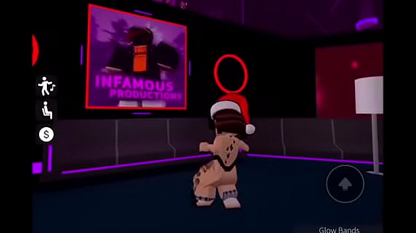 Roblox stripper Kat Shows off her moves and fat ass in club iris. 