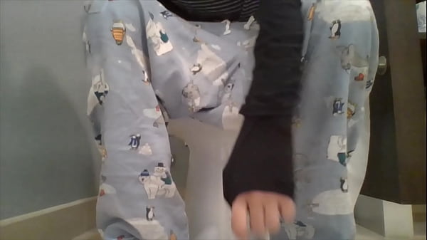 Gassy poo on the toilet